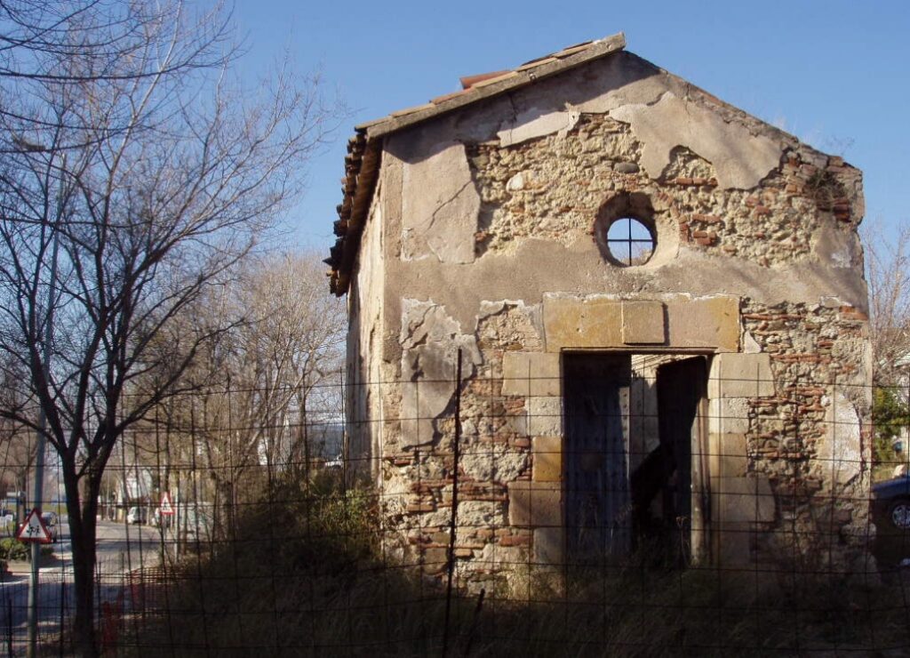 Capella de Sant Domènec al 2007, abans de la seva darrera restauració